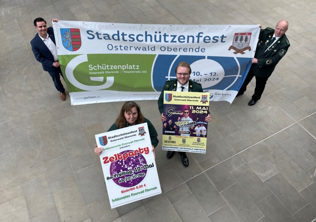 Stadtschützenfest 2024 findet in Osterwald Oberende statt