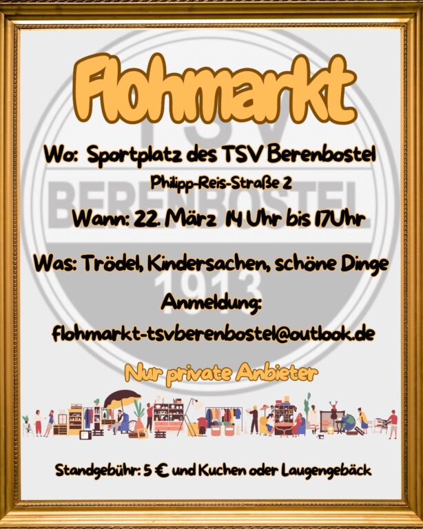 2.Flohmarkt beim TSV Berenbostel