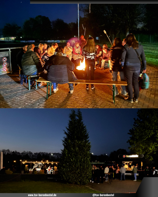 Osterfeuer beim TSV Berenbostel