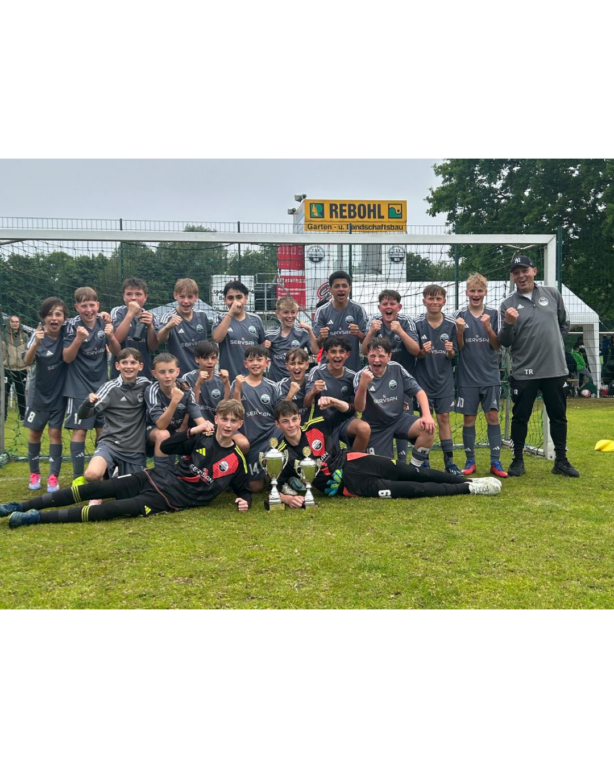 U13 sichert sich den 1.Platz beim Roter Kids Cup 2025