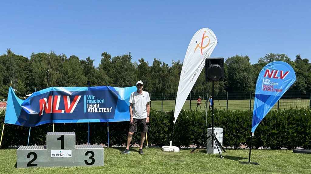 Lange als Kampfrichter bei den Landesmeisterschaften Leichtathletik in Oldenburg
