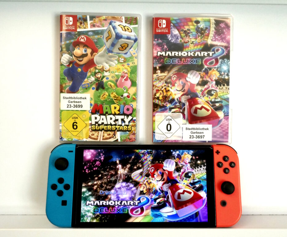 Gaming und Vorlesen in der Bibliothek