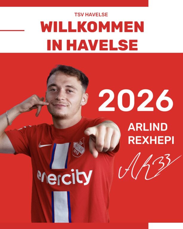 Arlind Rexhepi wird ein Havelser !