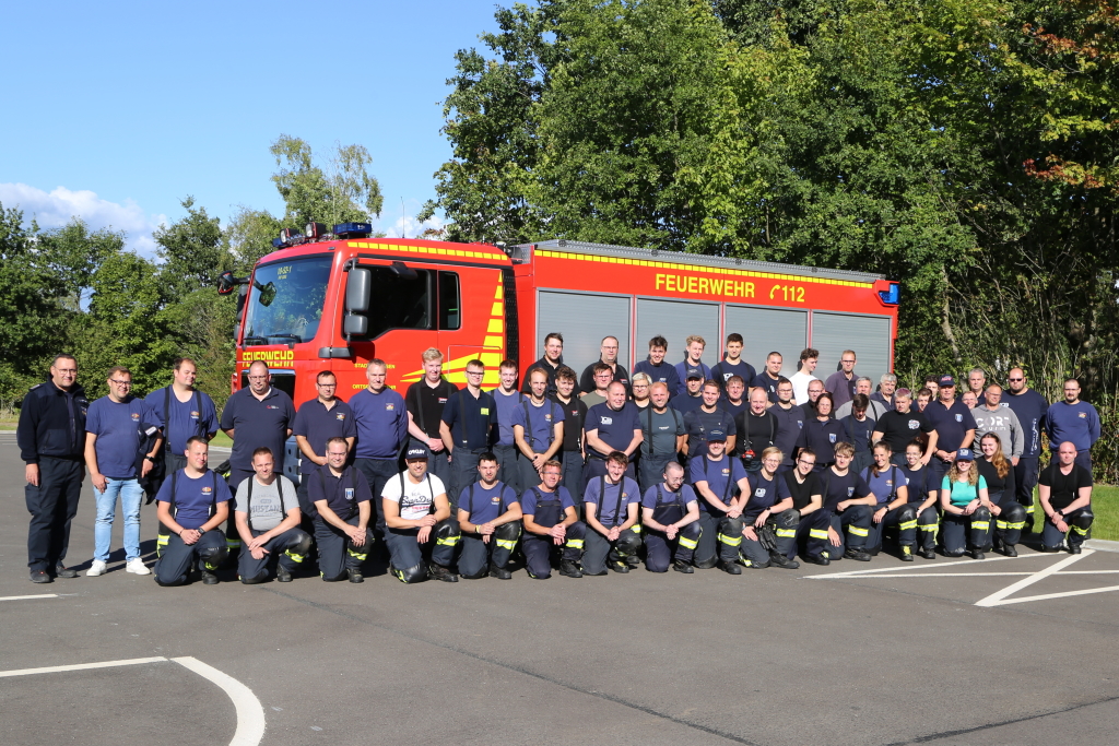 Gemeinsamer Ausbildungstag der Ortsfeuerwehren Garbsen, Horst, Meyenfeld und Schloß Ricklingen in Celle-Scheuen