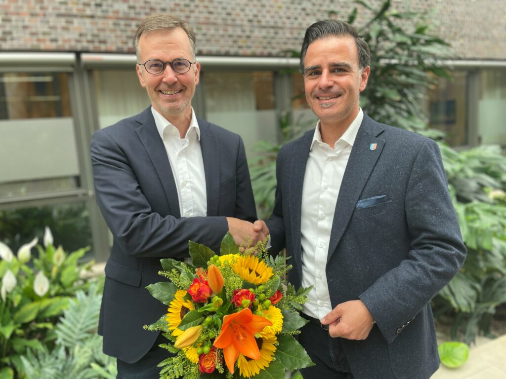 Stadt Garbsen begrüßt neuen Stadtbaurat