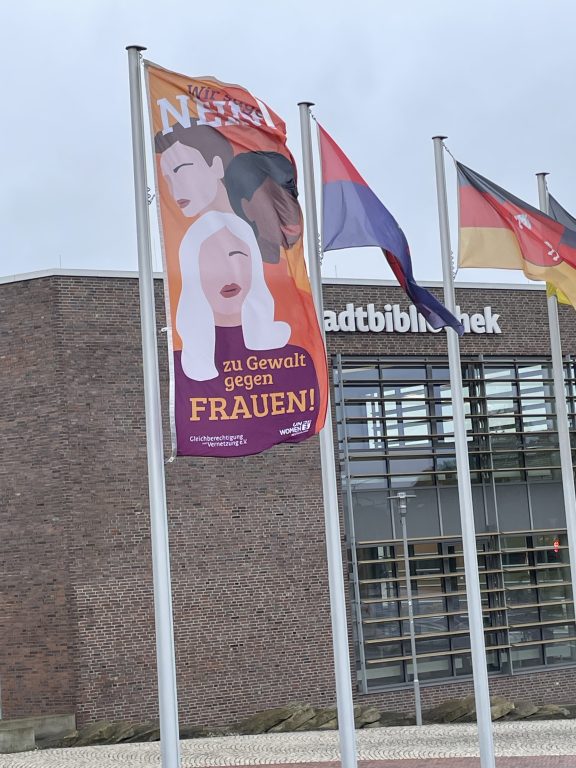 Gemeinsam ein Zeichen gegen Gewalt an Frauen setzen