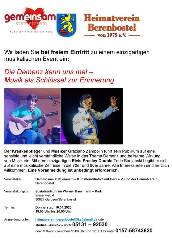 Die Demenz kann uns mal!!