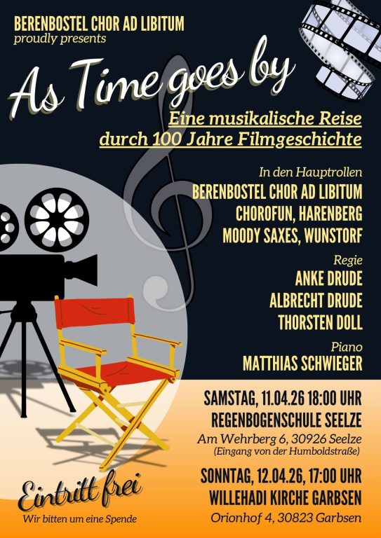 As Time Goes By – Eine musikalische Reise durch 100 Jahre Filmmusik