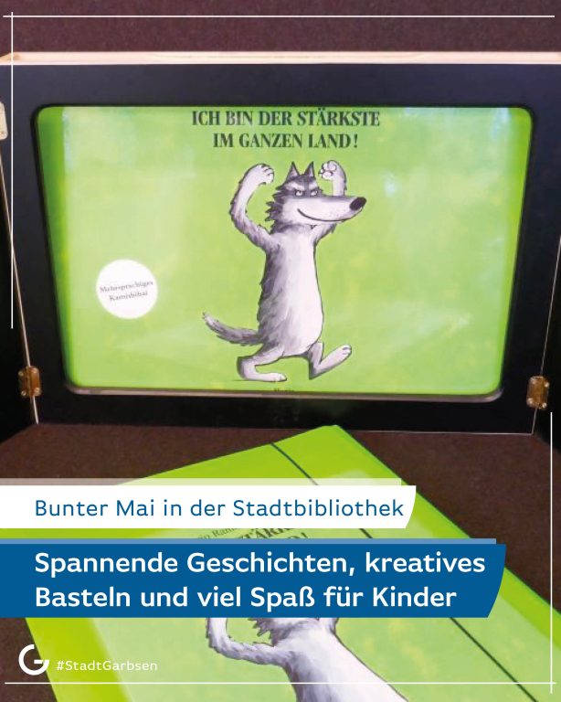 Kinder-Aktionen in der Stadtbibliothek im Mai