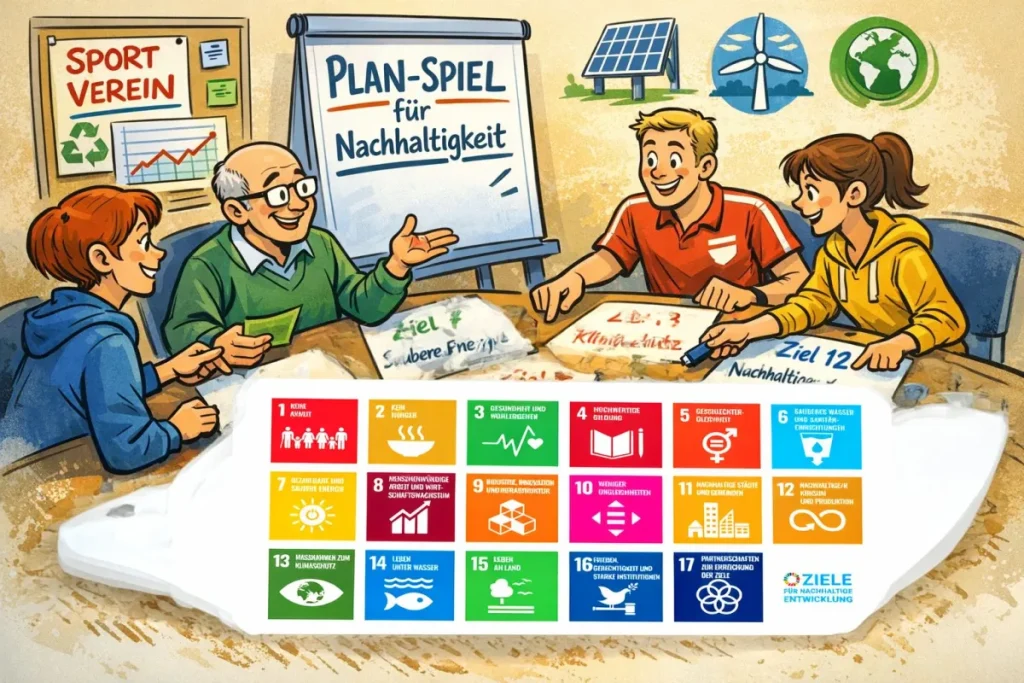 Innovatives Planspiel macht Zukunftsthema Nachhaltigkeit für Vereine handhabbar