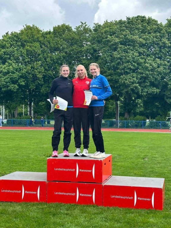 Starke Leistungen der Garbsener Leichtathleten beim Nationalen Meeting Hannover