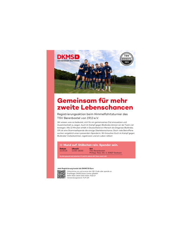 Registrierungsaktion beim TSV