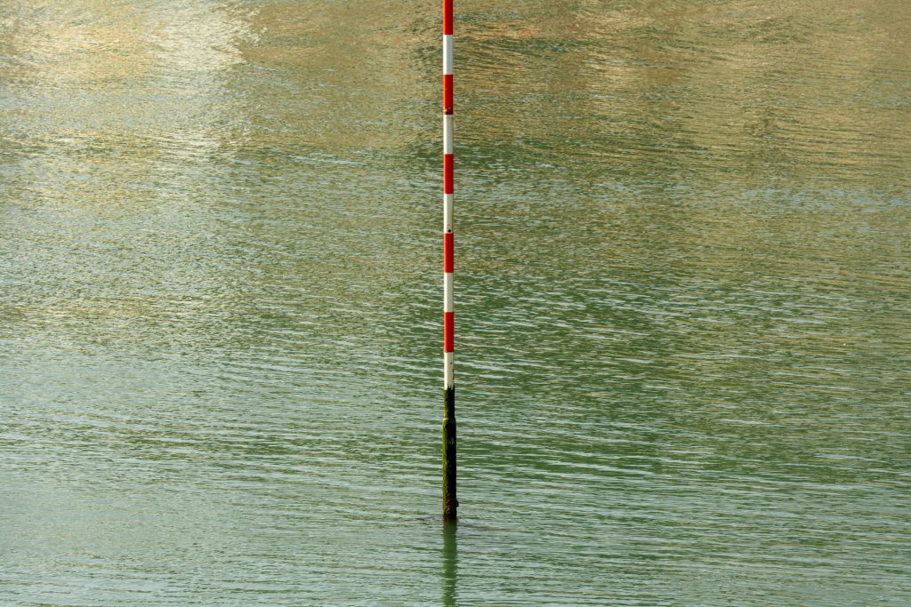 Wasserampel des WVGN schaltet auf gelb