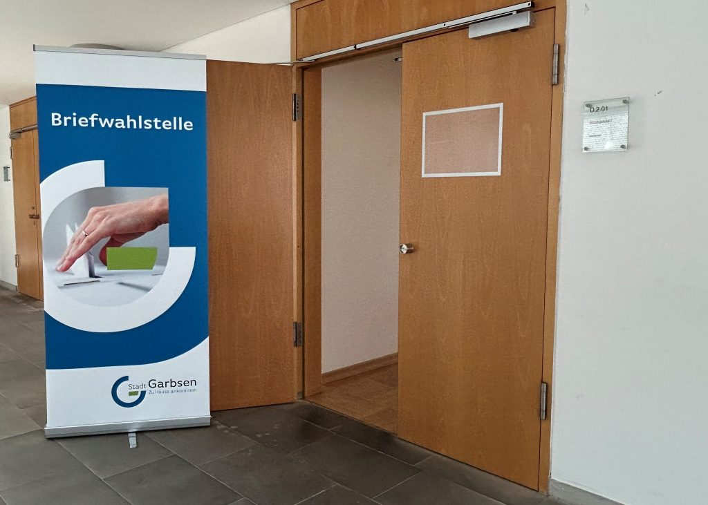 Briefwahlstelle im Rathaus öffnet am 24. August