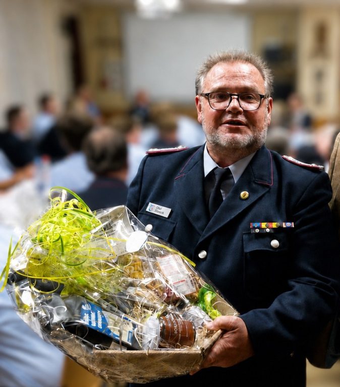 Dirk Wehde zum Ehrenortsbrandmeister der Ortsfeuerwehr Horst ernannt