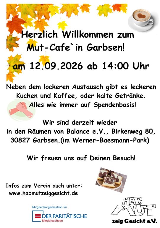 Das Mut Café startet in den Herbst 2026