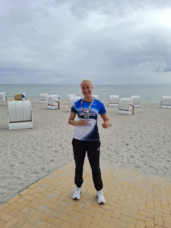 Garbsener Triathletin trotzt schwierigen Bedingungen beim PALM Fehmarn-Triathlon